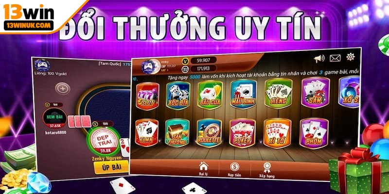 Trò chơi bài online đổi thưởng đặc biệt rất được yêu thích